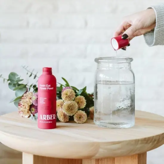 Arber 4oz Organic Cut Flower Plant Food Fertilizer: Nutrient-Rich Feed for Blooms, Enhances Floral Health & Longevity image {4}