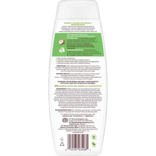 Palmer's Coconut Oil Formula Moisture Boost Conditioner - 13.5 fl oz image {1}