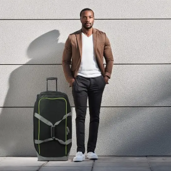 World Traveler Hipack Lightweight 28-Inch Rolling Duffel Bag image {1}