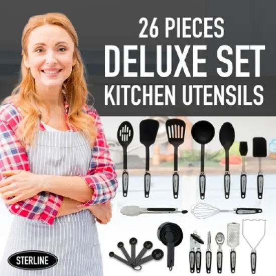 Sterline  Kitchen Ultimate 26-Piece Kitchen Utensil Set: Your Culinary Adventure Starts Here image {2}