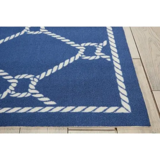 Waverly NauticalNavy Indoor/Outdoor Area Rug by Nourison image {5}