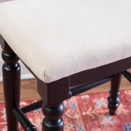 Marino Backless Counter Height Barstool Wood - LInon image {6}