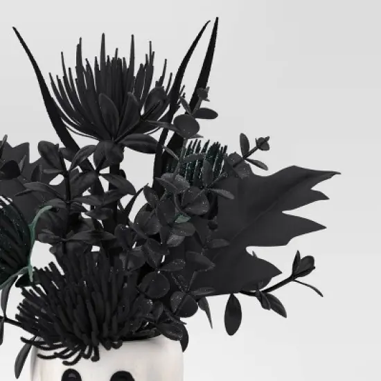 9" Small Faux Creepy Artificial Ghost Plant - Hyde and EEK! Boutique&trade; image {2}