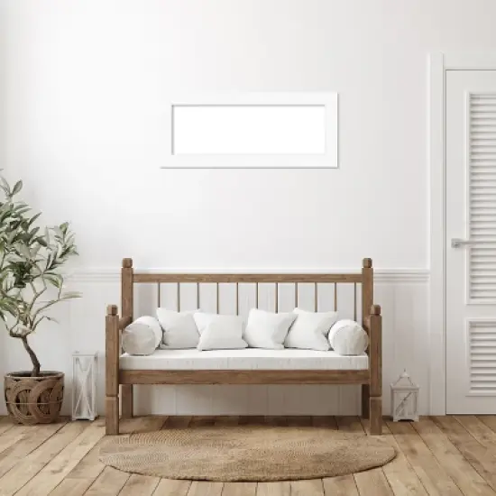 Amanti Art Cabinet White Framed Dry Erase Magnetic Board image {8}