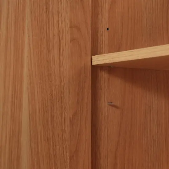 Christopher Knight Home Randi Vintage Minimalist 30" Modern Bathroom Vanity with Ceramic Sink, Antique Natural image {8}