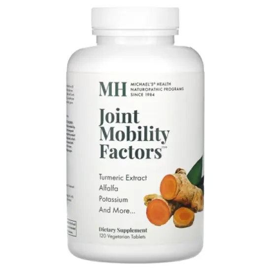Michael's Health Joint Mobility Factors, 120 Vegetarian Tablets image {3}