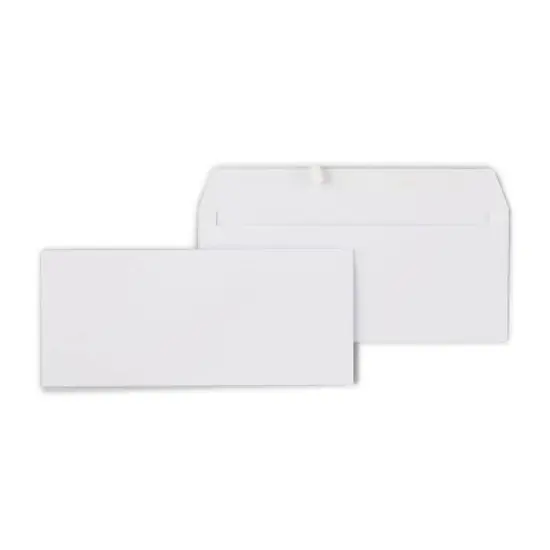 Staples Easy Close #10 Envelope 4-1/8" x 9-1/2" White 500/Box (381912) image {6}