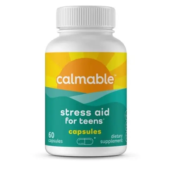 Calmable Stress Relief for Teens - Capsules - 60 ct. image {3}