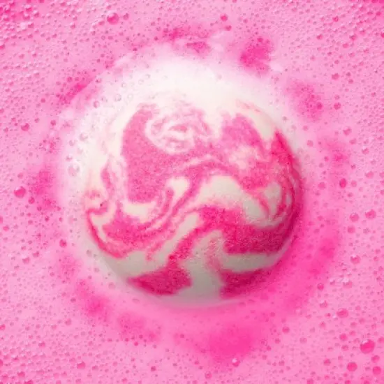 Da Bomb Bath Fizzers Barbie Pink Swirl Bath Bomb - 6.5oz image {3}