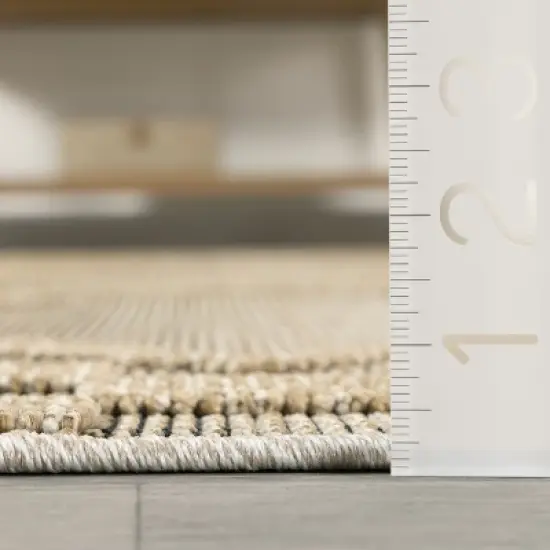 nuLOOM Rhode Raised Lattice Indoor/Outdoor Patio Area Rug image {2}