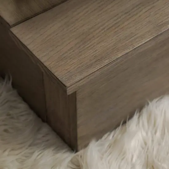 5pc Resto Bedroom Set Weathered Gray - Abbyson Living image {11}