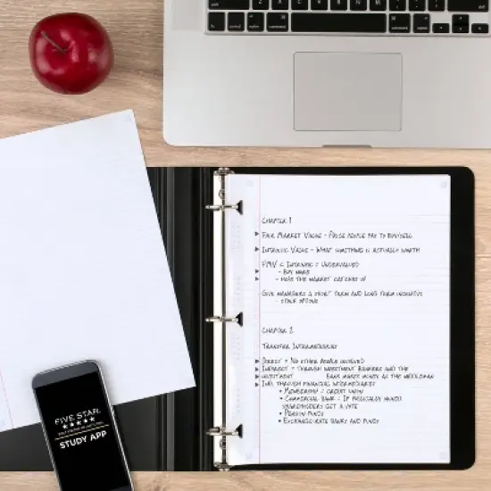 Five Star 80ct College Ruled Reinforced Filler Paper: 8.5 x 11 Inch White Loose Leaf, 80 Sheets, Stationery & Office Supplies image {4}