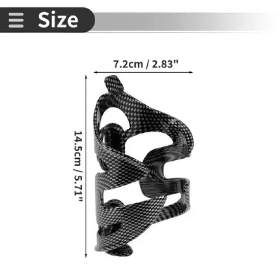 Unique Bargains Durable Bike Bottle Cup Holder Cage Rack image {3}