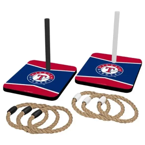 MLB Texas Rangers Quoits Ring Toss Game Set image {1}