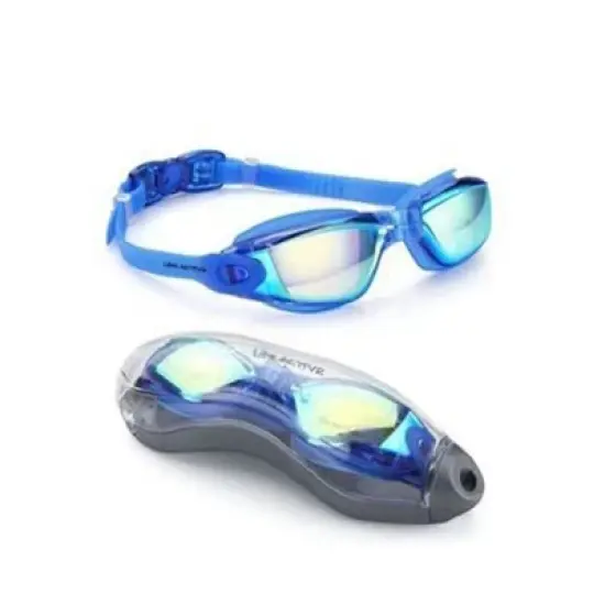 Link Active Swim Goggle With Fast Clasp Technology UV Protection Leak & Fog Proof Wide View Adult/Youth image {12}