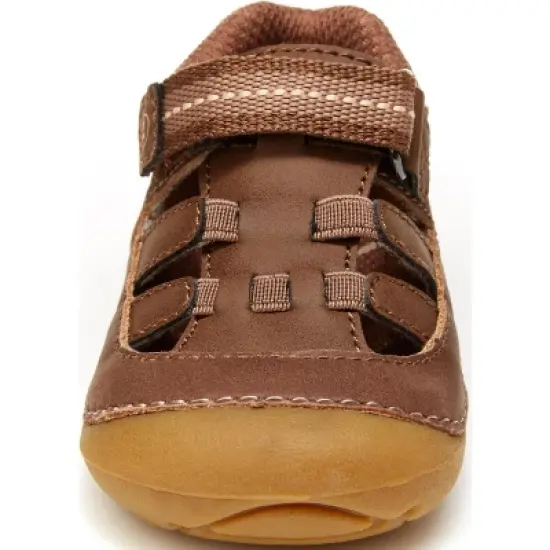 Stride Rite Kids Unisex Sonny Sneaker Sandal | 3.5 | Brown image {4}