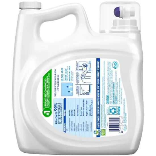 All Free Clear Liquid Concentrated Laundry Concentrated Detergent image {2}