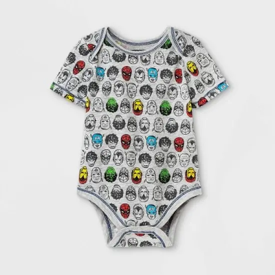 Baby Boys' 3pc Marvel Top & Bottom Set - Blue image {3}