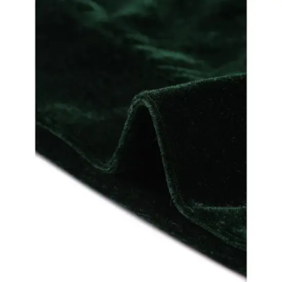 cheibear Womens Velvet Sleepwear Long Sleeve with Pants Lounge Winter Warm Pajama Set image {4}