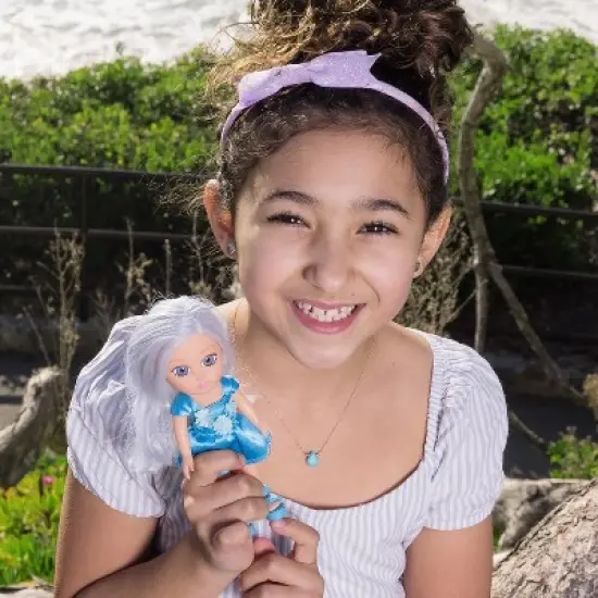 Adora Fairy Garden Friends - 6 inch Interactive Doll with Magical Hair - Bluebell image {6}