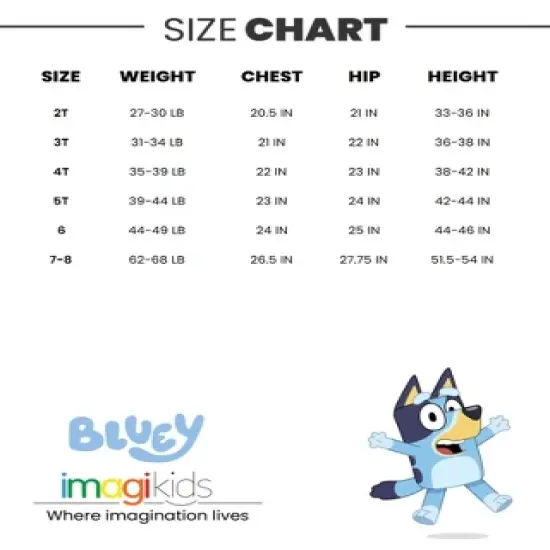 Bluey Bingo Cozy Faux Shearling Zip Up Cosplay Hoodie Toddler to Little Kid image {6}