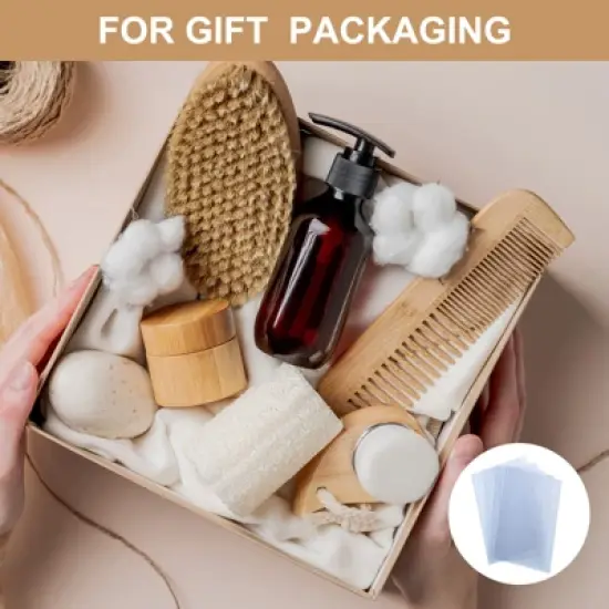 Unique Bargains PVC Heat Shrink Homemade DIY Projects Shrink Wrap Bags image {3}