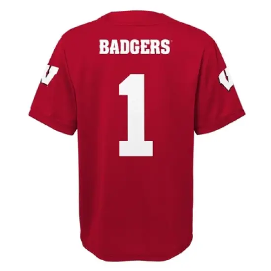 NCAA Wisconsin Badgers Boys' Jersey image {2}