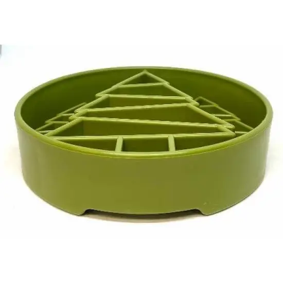 Pine Tree Design eBowl Enrichment Slow Feeder Bowl for Dogs image {6}