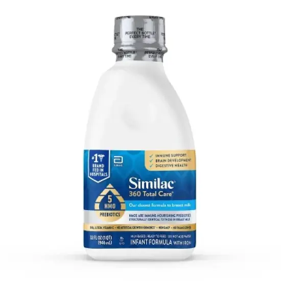 Similac 360 Total Care Advance Non-GMO Ready to Feed Infant Formula - 32 fl oz image {13}