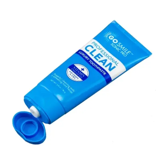 GO SMILE Luxury Mint with Vitamins A C & E Toothpaste  - 3.4oz image {2}