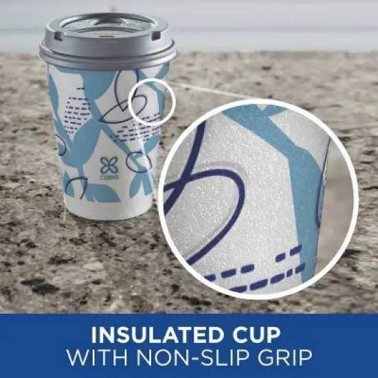 Dixie To Go Disposable Hot Cups & Lids - 12oz image {4}
