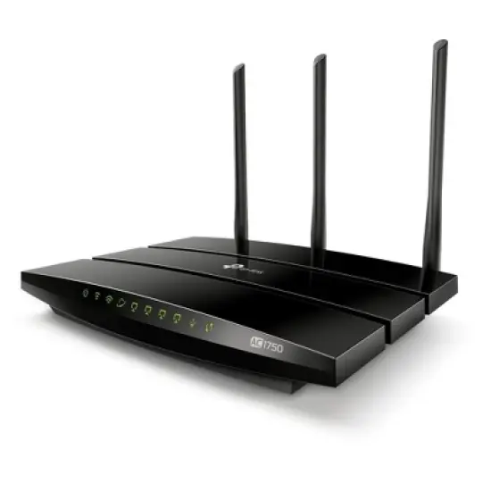 TP-Link AC1750 Smart Wi-Fi Router-5GHz Dual Band Gigabit Wireless Internet Routers for Home  Black (Archer A7) Manufacturer Refurbished image {1}
