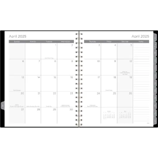 Mead Large Basic Black July 2025 to June 2026 image {7}