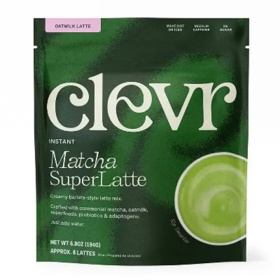 Clevr Matcha Superlatte - 6.8oz image {5}