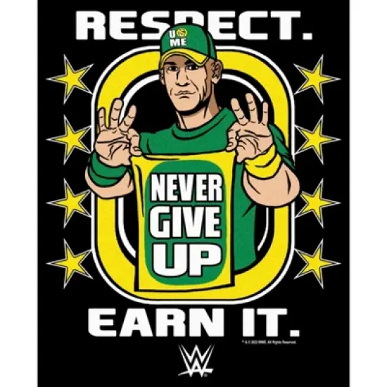 Women's WWE John Cena Respect Earn It T-Shirt image {1}