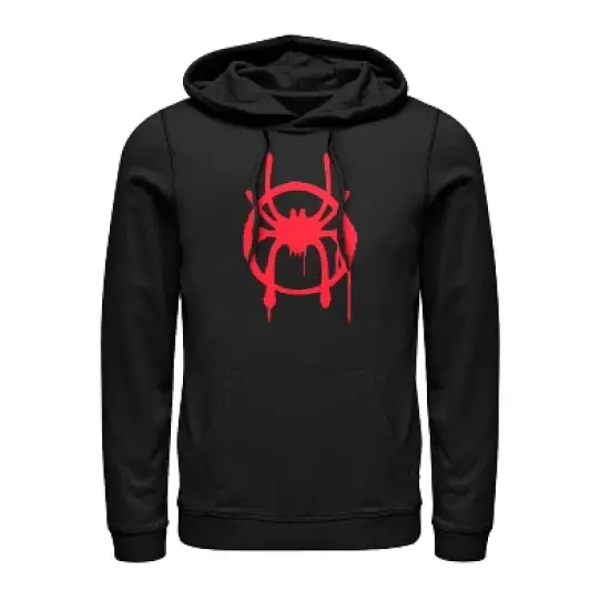 Men's Marvel Spider-Man: Into the Spider-Verse Symbol Pull Over Hoodie image {3}
