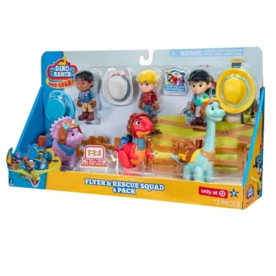 Dino Ranch Flyer & Rescue Squad 6pk (Target Exclusive) image {6}