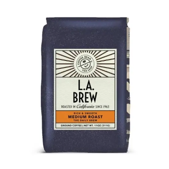 The Coffee Bean & Tea Leaf L.A. Brew Medium Roast Ground Coffee - 11oz image {4}