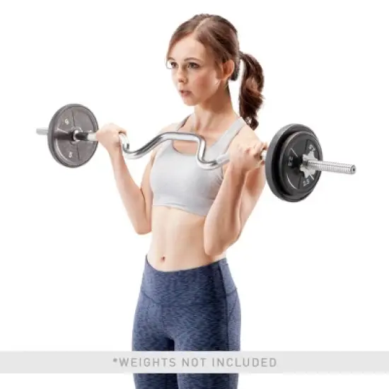 Marcy Tricep-Bicep Solid Combo Weight Bar image {10}
