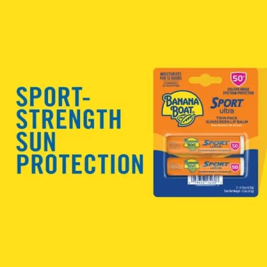 Banana Boat Ultra Sport Lip Balm - SPF 50 - 0.15oz/2ct image {2}
