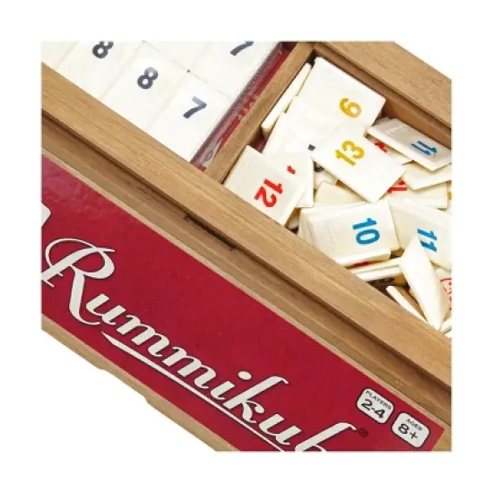 Front Porch Classics Rummikub Game: Problem Solving Board Game for 2-4 Players, Includes Storage Box & Instructions image {8}