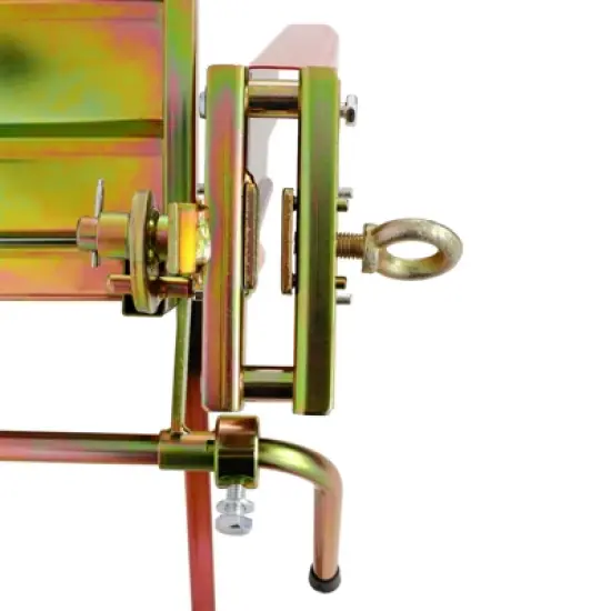 Saw Horse With Chainsaw Holder Heavy Duty Sawbuck Foldable Log Sawhorse Firewood Cutting Logs Tool Chainsaw Horse Steel Log Holder image {3}