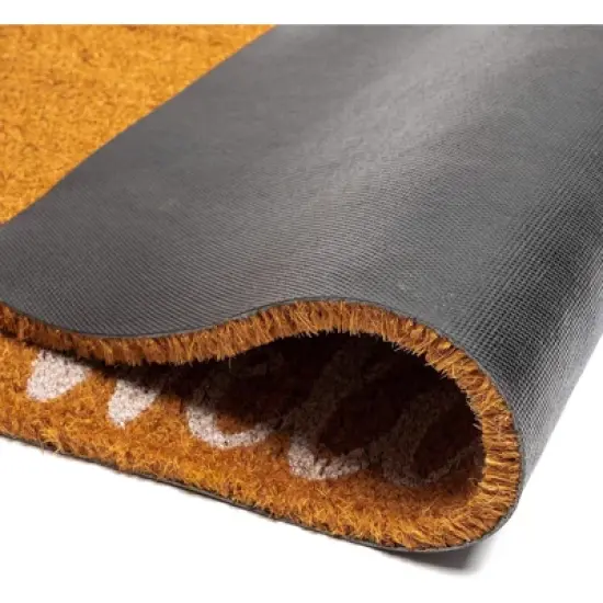 Natural Coir Doormat, Bicycle Welcome Mat (30 x 17 Inches) image {2}