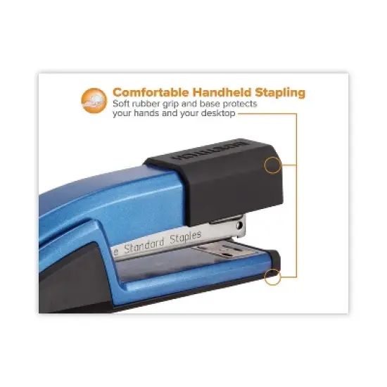 Bostitch Epic Stapler, 25-Sheet Capacity, Blue image {4}