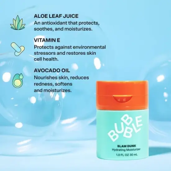 Bubble Skincare Bubble Slam Dunk Mini Face Moisturizer - 1 fl oz image {5}