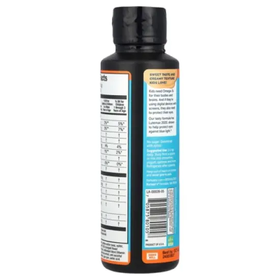 Barlean's Omega Pals, Hooty Fruity Tangerine, 8 oz (227 g) image {2}