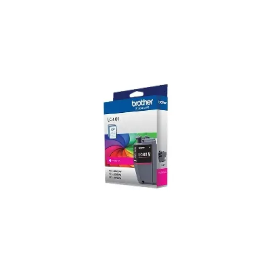 Brother LC401 Magenta Standard Yield Ink Cartridge (LC401MS) image {4}