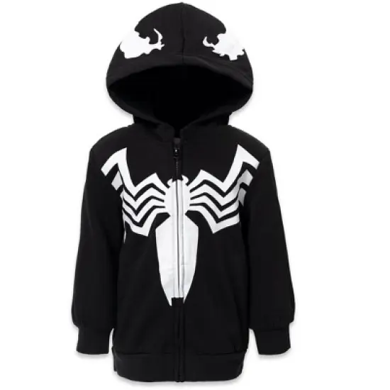 Marvel Spider-Man,Spider-Verse Fleece Zip Up Hoodie Toddler image {11}