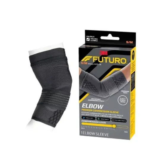 FUTURO Premium Compression Elbow Sleeve image {1}