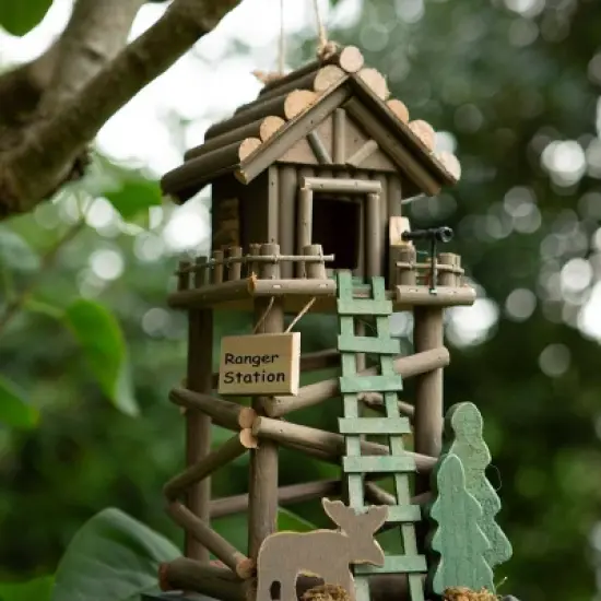 Zingz & Thingz Ranger Station Bird House image {4}